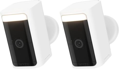 Wyze Battery Cam Pro 2K HDR Wireless Outdoor Indoor Security Camera, 2-Pack in Saudi Arabia