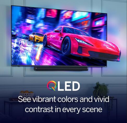 تلفزيون VIZIO 43 بوصة V-Series Quantum 4K QLED الذكي مع Dolby Vision HDR وWiFi 6 وHDMI VRR والشاشة الرئيسية VQD43R-1004 (متجدد) in Saudi Arabia
