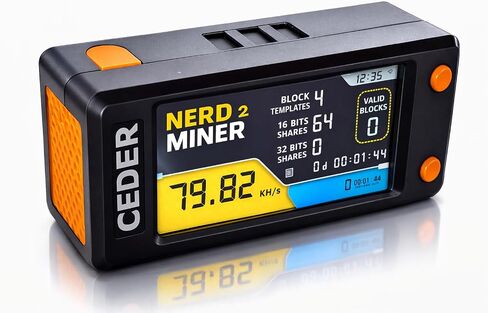 CEDER - Nerdminer V2 Mining Bitcoin BTC Miner Lightweight BTC Nerd Miner Fully Assembled (Lottery Miner) (T-Dongle) in Saudi Arabia