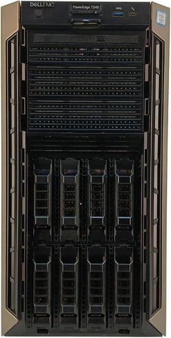 الخادم البرجي PowerEdge T340 من Dell، وحدة المعالجة المركزية Xeon E-2124 بسرعة 3.30 جيجا هرتز رباعية النواة، وذاكرة الوصول العشوائي DDR4 سعة 32 جيجابايت، ووحدة التحكم PERC H330 PCIe، و2X 4 تيرابايت SATA، وبطاقة BOSS مع 2X 240 جيجابايت M.2 SSD (متجدد) in Saudi Arabia