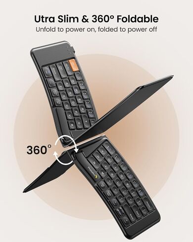 ProtoArc XKM03 Ergonomic Foldable Keyboard Mouse for Business and Travel in Saudi Arabia