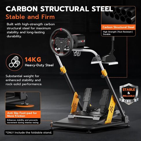 PXN A11 Heavy-Duty Foldable Racing Wheel Stand in Saudi Arabia