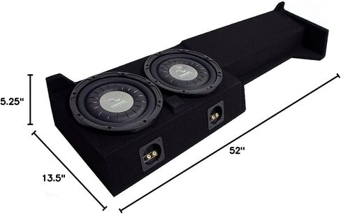 Harmony Audio Loaded Dual 10" Sub Box F104 Fits Nissan Frontier Crew Cab in Saudi Arabia