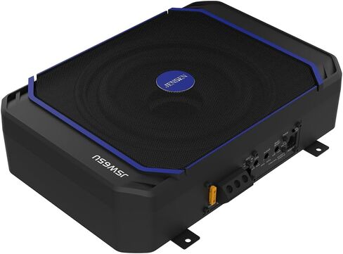 Jensen JSW65U Underseat Powered Car Subwoofer 600W Peak Class-D Bass Remote in Saudi Arabia