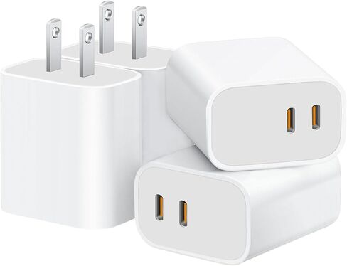 شاحن USB C بقوة 30 وات شحن سريع مع كابل USB C بطول 6 أقدام، شاحن من النوع C لهاتف iPhone 17/17 Pro/17 Pro Max/16/15/15 Pro Max، شاحن سريع لهاتف iPhone، وشواحن USB-C لأجهزة USB-C in Saudi Arabia