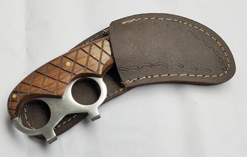 KKI Hand Crafted Damascus Steel Karambit Knife, USA Style, Survival, outdoor, Silat, Best Gift in Saudi Arabia