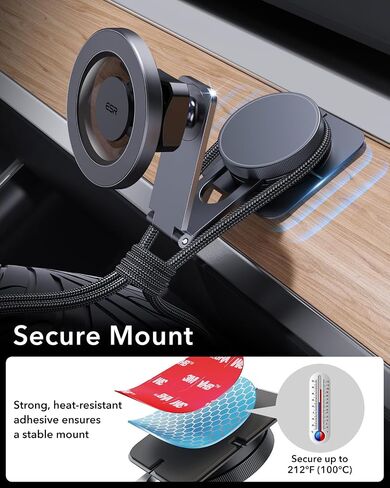 ESR for MagSafe Car Mount, Car Phone Holder for iPhone 17-12,Samsung/Google in Saudi Arabia