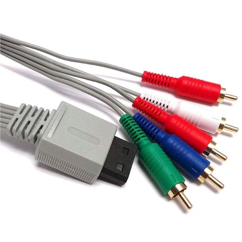 1.8 متر مكون 1080 P HDTV AV كابل محول الصوت سلك 5 RCA كابل AV F لنينتندو وي لوحدة التحكم نينتندو واي آي يو in Saudi Arabia