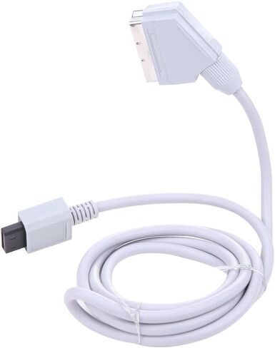 جودة عالية حقيقية RGB سكارت فيديو HD HDTV AV الحبل كابل RGB سكارت الرصاص لنينتندو وي وحدة التحكم لعبة فيديو in Saudi Arabia
