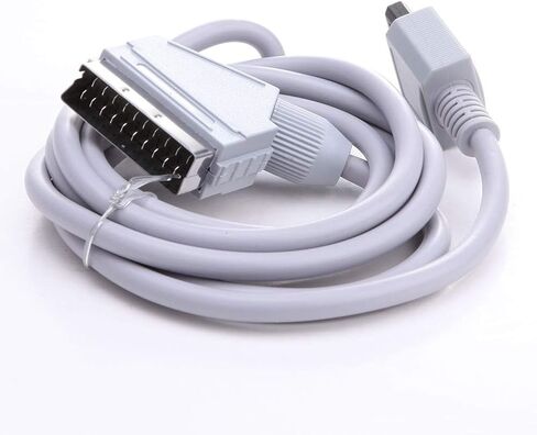 جودة عالية حقيقية RGB سكارت فيديو HD HDTV AV الحبل كابل RGB سكارت الرصاص لنينتندو وي وحدة التحكم لعبة فيديو in Saudi Arabia