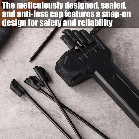 BOXOB 8pcs Tent Stakes with Hammer, Camping Tent Hammer and Peg Set in Saudi Arabia
