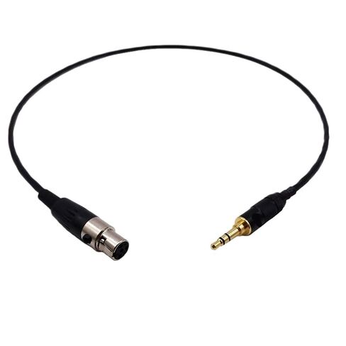 3.5mm to Mini 4pin XLR Female Earphone Audio Cable(Straight,3m) in Saudi Arabia