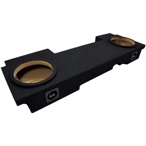 Kicker C10 Dual 10" Sub Box HA-A800.1 Amp Fits 2002-2013 Silverado HD Crew in Saudi Arabia