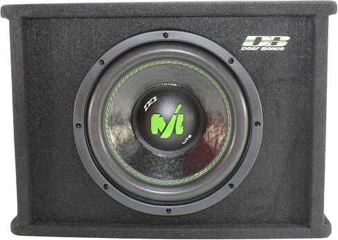 Deaf Bonce Machete Loaded Enclosure with Amplifier and 10" Subwoofer DB-ML-10A in Saudi Arabia