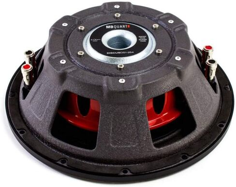 MB Quart 400 Watt 10 Inch Shallow Subwoofer and Q Power Slim Sub Box Enclosure in Saudi Arabia