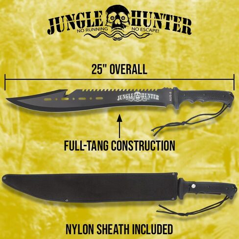منجل BLACK LEGION Jungle Hunter مع غمد in Saudi Arabia