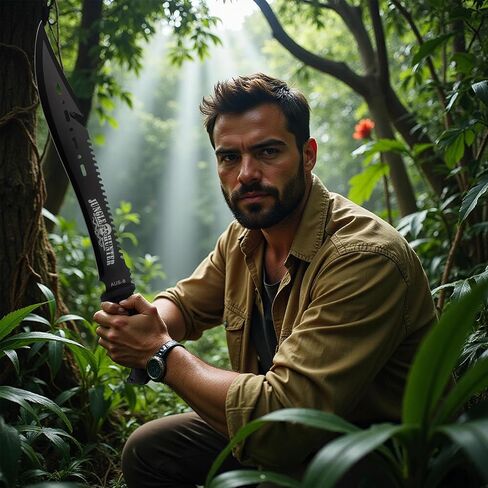 منجل BLACK LEGION Jungle Hunter مع غمد in Saudi Arabia