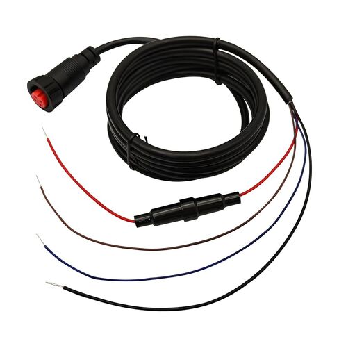 010-12445-00 4-Pin Threaded Power Data Cable, 6FT Replacement Transducer Cord Compatible with Garmin echoMAP Chirp/Plus/UHD, GPSMAP, Panoptix Ice Fishing Bundle in Saudi Arabia