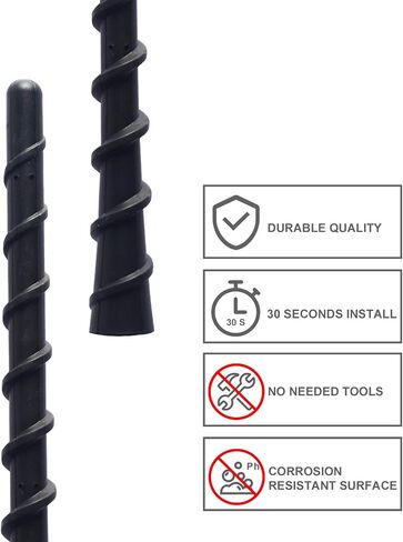 Short Antenna Compatible for Toyota Tundra Accessories 2000-2026, 7" Flexible Rubber Pickup Truck Radio Antenna Replacement, for Optimized AM FM Signal Reception in Saudi Arabia