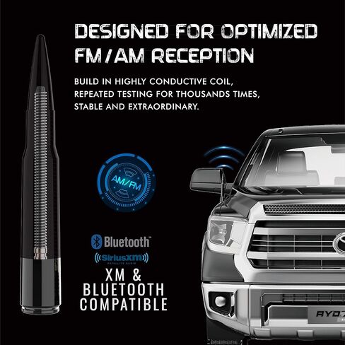 RYDONAIR 5.5" Antenna Compatible with Toyota Tundra 2014+ & Tacoma 1995-2015 in Saudi Arabia