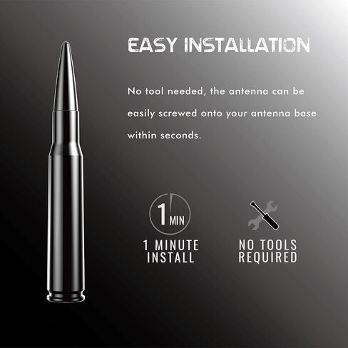 RYDONAIR 5.5" Antenna Compatible with Toyota Tundra 2014+ & Tacoma 1995-2015 in Saudi Arabia