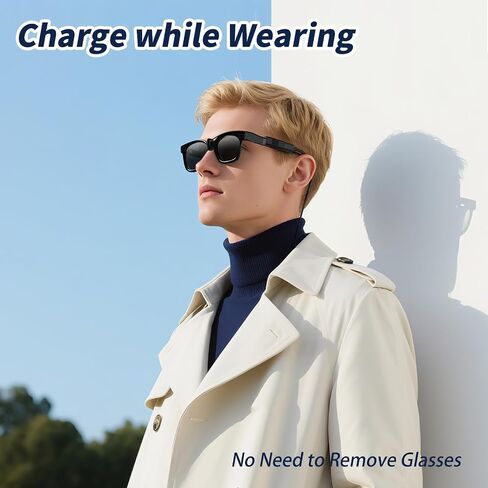 Type c Charging Cable Compatible with RayBan Meta smart Glasses Accessories, USB Connect Charging Wire Plug for gen 1&2 -Wayfarer, Headliner,Skyler and Oakley Meta HSTN in Saudi Arabia