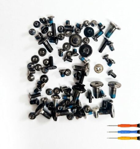 Full Screw Set Replacement for iPad 7 7th Gen 10.2 Inch 2019 - Complete Internal Screws Repair Kit with 3 Professional Screwdrivers - Compatible with Model A2197 A2200 A2198 in Saudi Arabia