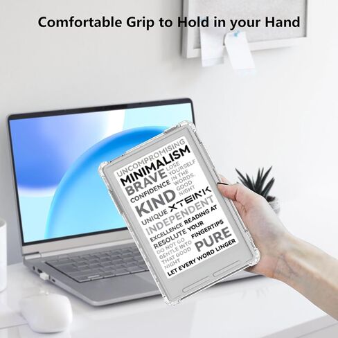 Aircawin for 3.7'' Xteink X3 E-Reader Case Clear 2026,Soft TPU Back Cover in Saudi Arabia