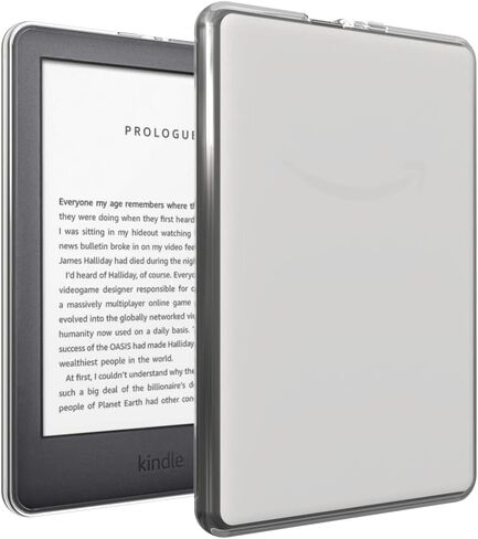 Case for 6.8" Kindle Paperwhite (11th Generation-2021) and Kindle Paperwhite Signature Edition, Puxicu Slim Design Flexible Matte TPU Protective Cover, Pink in Saudi Arabia