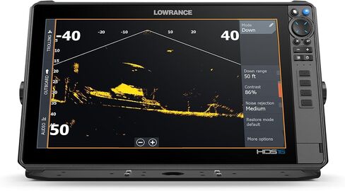 Lowrance HDS PRO Fishfinder/Chartplotter مع دمج الهاتف الذكي ومخططات C-MAP المحملة مسبقًا في الولايات المتحدة وكندا in Saudi Arabia