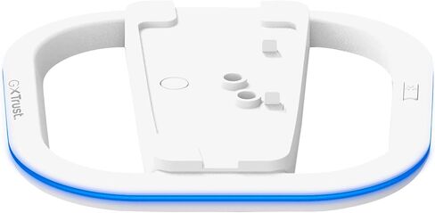 حامل Trust GXT 229 PS5 لجهاز PlayStation 5 / PS5 Pro/Slim، حامل رأسي مع إضاءة حافة LED مع 6 ألوان ودورة تنفس، حامل وحدة التحكم مع برغي متضمن، أبيض in Saudi Arabia