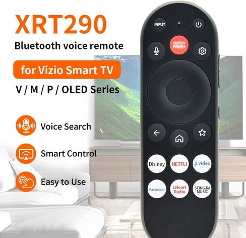 XRT290 / WRT290 Voice Remote Control Replacement for ONN Powered in Saudi Arabia