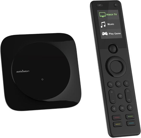 SofaBaton X1S Smart Remote Control with Hub,All-in-One Customizable Activities, Improved Scroll,Customizable Keys, One-Touch Macros Button, Compatible IR/Bluetooth/WiFi Device in Saudi Arabia