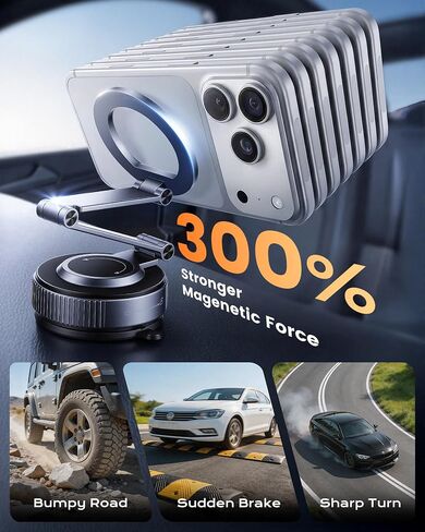 Magnetic Phone Holder for Car, 3-Axis Long Arm Mount for Tesla Model Y/3 in Saudi Arabia