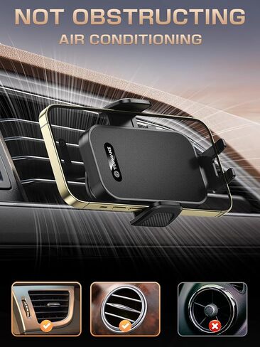 Topmake Car Phone Holder Mount,【2025 Upgrade】 3-in-1 Cell Phone Holder for Car, Dashboard Windshield, Suction Cup Hands-Free Car Phone Stand, Automobile Cradles Universal,Black in Saudi Arabia