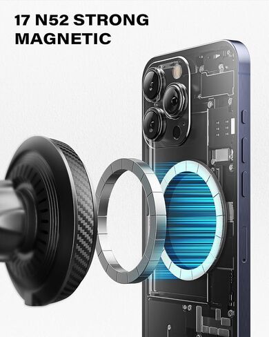 APPS2Car Upgraded for QI2 MagSafe Cup Holder Phone Holder Charger in Saudi Arabia