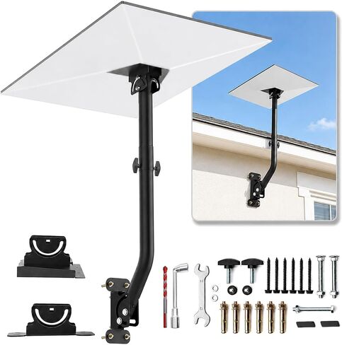 Starlink Mount, Heavy Duty Starlink Pole Mount & Roof Mount for Gen 3/4/4X in Saudi Arabia