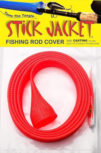 RITE-HITE Orin Briant Stick Jacket Fishing Rod Covers - Casting Stick Jacket, Comes in a Variety of Colors; Keep Your Rod Safe and from Getting Tangled in Saudi Arabia