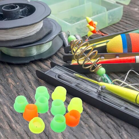 SUPVOX 10pcs Fishing Rod Caps Silicone Fishing Rod Butt Caps for Outdoor Random Color in Saudi Arabia