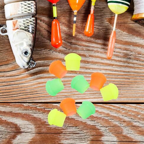 SUPVOX 10pcs Fishing Rod Caps Silicone Fishing Rod Butt Caps for Outdoor Random Color in Saudi Arabia