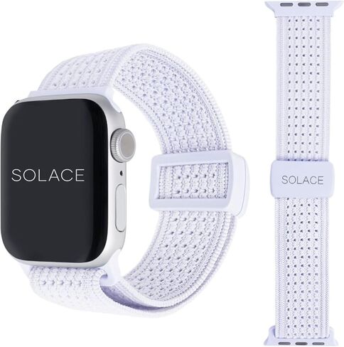 أحزمة Solace Sport Adapt Bands - أحزمة ساعة Apple، نايلون مسامي مع مشبك مغناطيسي، سوار ساعة ذكية للجنسين، حزام ساعة Apple in Saudi Arabia