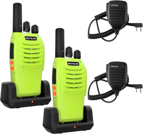 Retevis H-777 Rechargeable Walkie Talkies, Compact 2 Way Radio Flashlight in Saudi Arabia