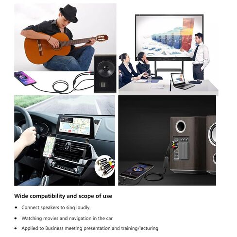 USB-C to RCA Cable Adapter for Screen Mirroring, 6FT Audio Video in Saudi Arabia