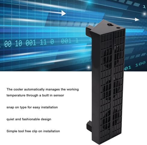 Auto Cooling Fan for Slim Host Cooling, External USB Cooler Automatic Temperature Sensor Controlled Radiator 3 Ports for Slim in Saudi Arabia