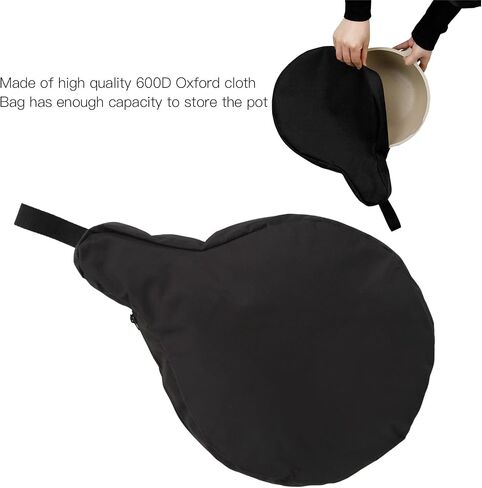 Cast Iron Skillet Bag, Pan Storage Bag, Outdoor Activity Bag with Handle for Outdoor Activities in Saudi Arabia