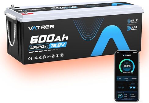 12.8V 300Ah Self-Heating LiFePO4 Lithium Battery with APP Monitoring in Saudi Arabia
