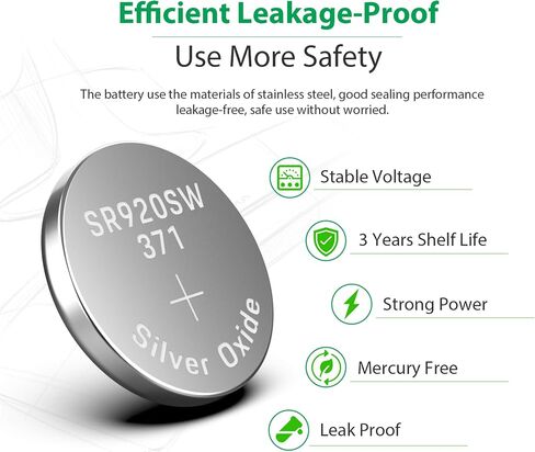 LiCB 20 Pack SR920SW 371 370 AG6 Battery 1.5V Button Cell Watch Batteries in Saudi Arabia