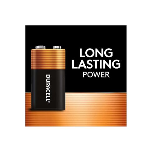Duracell PGD MN1604BKD Coppertop Battery, Alkaline, 9V Size (Pack of 12) in Saudi Arabia