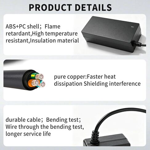 12V 3A Adapter Replacement for Sony PlayStation VR PSVR PSVR2 Headset in Saudi Arabia
