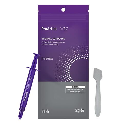 ProArtist Performance CPU Thermal Paste-2g, Non Conductive Thermal Grease, 4.3W/mK, High Durability, Easy to Apply, for All Heatsinks CPU Coolers/CPU/GPU, with Applying Tool (W15 III) in Saudi Arabia